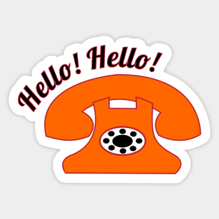 Telephone Sticker